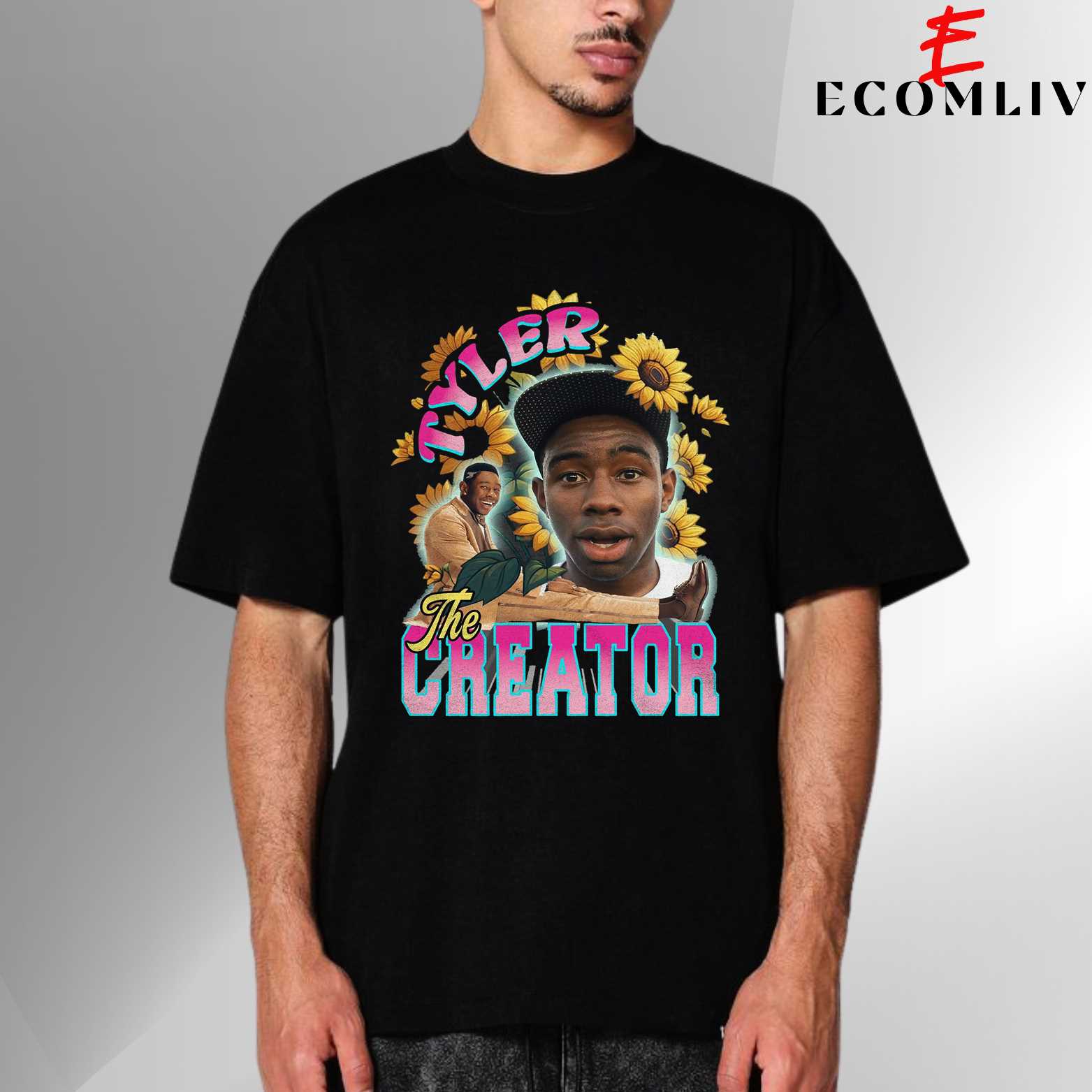 Tyler Retro Fan Tee, Vintage Hiphop Unisex Shirt